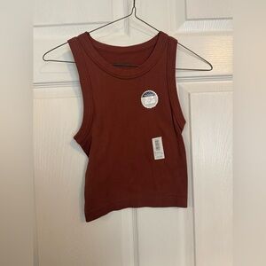 Wallflower Women's Rust Tank Top Size Small